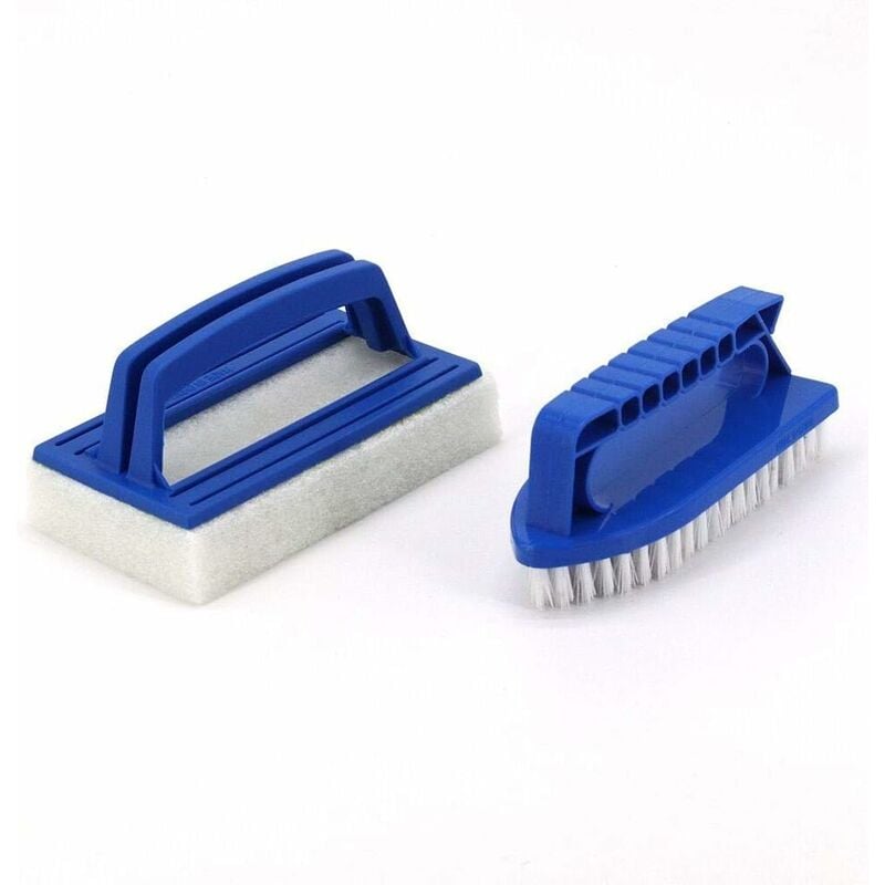 Memkey - Kit d'accessoires de nettoyage pour jacuzzi comprenant une brosse à récurer, une brosse de nettoyage pour les spas et le nettoyage de jacuzzi