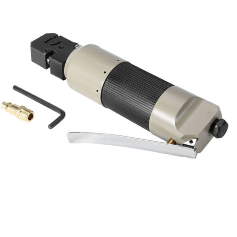Outil de poinçonnage pneumatique pour bride, trou de 5 mm, pour le perçage et le poinçonnage du plastique et du métal.
