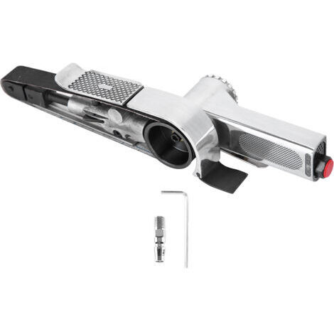 Outil de polissage pneumatique industriel, ponceuse à bande pneumatique, 16 000 tr/min, 103 × 30 mm / 205 × 20 mm