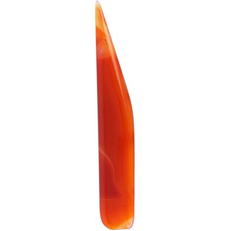 Outil de polissage professionnel en agate pour bijoux, polisseur couteau pour l'or et l'argent, longueur 9 cm