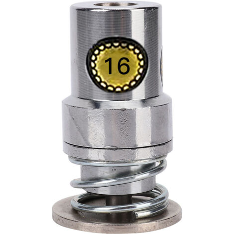 Outil de Presse à Boutons Couverts de Tissu - Moule Rond en Forme de Pain pour Machine à Presser Manuelle (16L)