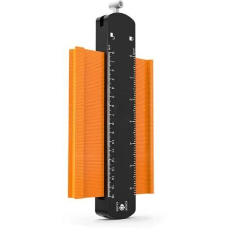 Outil de profil de duplicateur de jauge de Contour élargi de 6 pouces avec bord en alliage de verrouillage