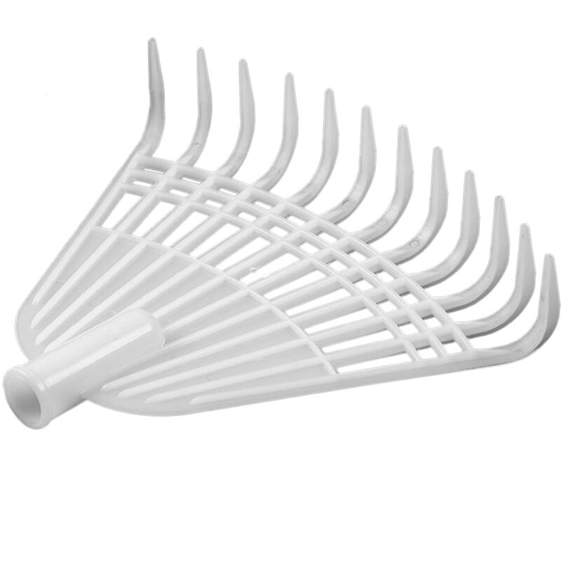 Feiyue - Outil de râteau Râteau à feuilles Râteaux en acier Râteaux en plastique Accessoires Outils de nettoyage de jardin sans manche pour le