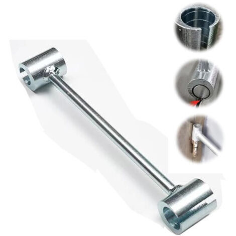 Outil de réglage de charnière de porte 1 pièce, clé réglable pour écart de charnière, outil de réparation de charnière de porte (8-19 mm)