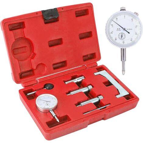 Outil de Réglage de la Pompe Injection, Outils Arbre à Cames Calage de la Pompe Injection Cadran de Réglage Statique Démarrage de la Pompe Diesel Kit Outils pour Transporter T4 T3