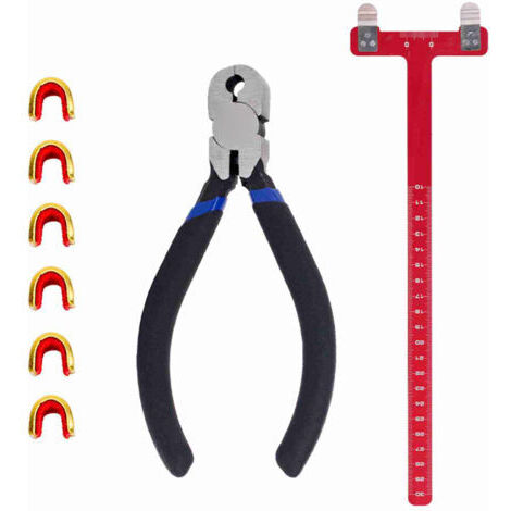 Outil de réglage de tir à l'arc, pince à Points d'encoche, carrés en T, règle de réglage pour accessoires de corde d'arc classique et composé