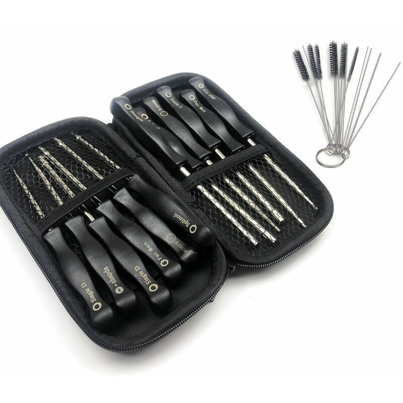Start - Outil de reglage du carburateur 12 pieces + sac a glissiere + brosse
