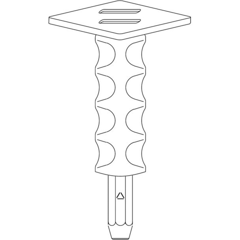Outil de réglage Fixpin noir, 20 x 170 dq