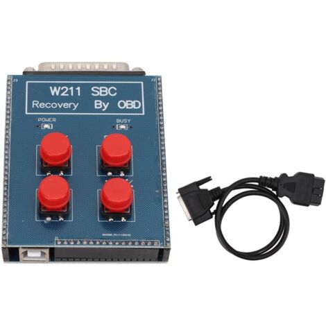 Outil de réinitialisation OBD2 SBC, dispositif de réparation ABS en métal de remplacement pour Mercedes Benz W211 R230Blue