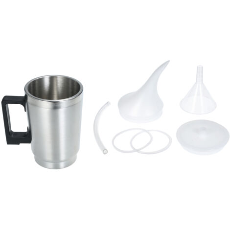 Outil de réparation de polissage de phares de voiture Kit d'outils de polissage de phares Tasse d'atomisation de chauffage Tasse de chauffage électrique Prise UE