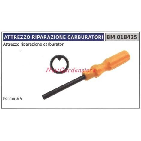 Outil de réparation du carburateur en forme de V NEW GARDEN STORE 018425
