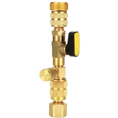 Outil de retrait d'obus de valve 1/4" x 5/16" pour les ports de service de CVC/climatisation