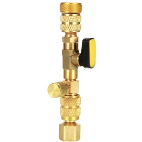 Outil de retrait d'obus de valve 1/4" x 5/16" pour les ports de service de CVC/climatisation