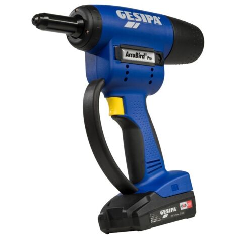 Outil de rivetage sans fil Gesipa AccuBird PRO CAS 18 V 2x2 0 Ah