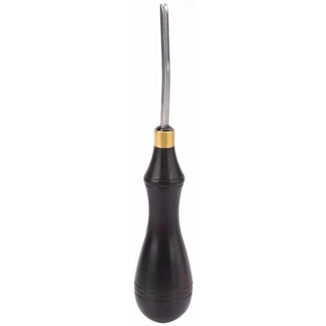 Outil de rognage de presse professionnel Creaser Edge Edge en cuir pour cuir pour bricolage(0.6mm)