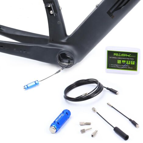 Outil de routage de câble interne de vélo, levier de vitesses de fil remplaçable en acier pour vélo de route de montagne