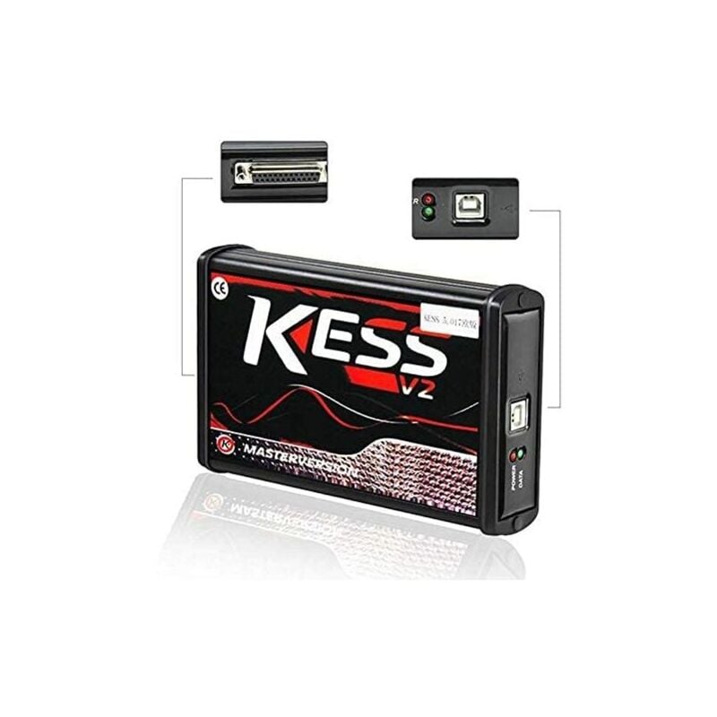 SNQ - Outil de Scanner de Diagnostic de Voiture ecu, Outil de Programmation de Kess V2 V5.017 ecu OBD2,Hôte unique