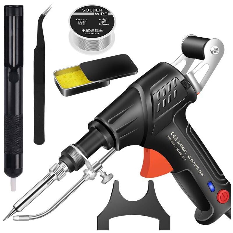 Coocheer - Outil de soudage laser industriel à chauffage interne, ensemble de pistolets de soudage multifonctionnels pour fer à souder, outil de