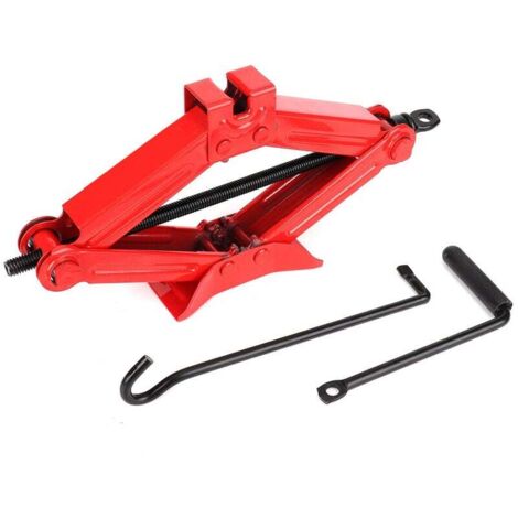 Outil de support de levage de manivelle d'urgence en acier chromé pour voiture automobile ciseaux Jack 45