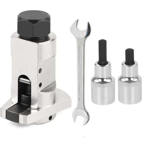 Outil de Suppression d'Amortisseur Hydraulique, Séparateur de Suspension de Bras Oscillant, Tête Sphérique à Griffes, Outil de Retrait de Châssis Universel de Voiture, économie de Main-d'œuvre