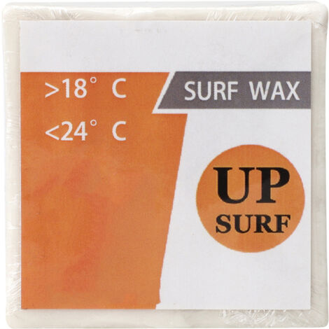 Outil de Surf Professionnel Anti-dérapant en Forme Carrée Transparente - Cire Blanche pour Planche de Surf