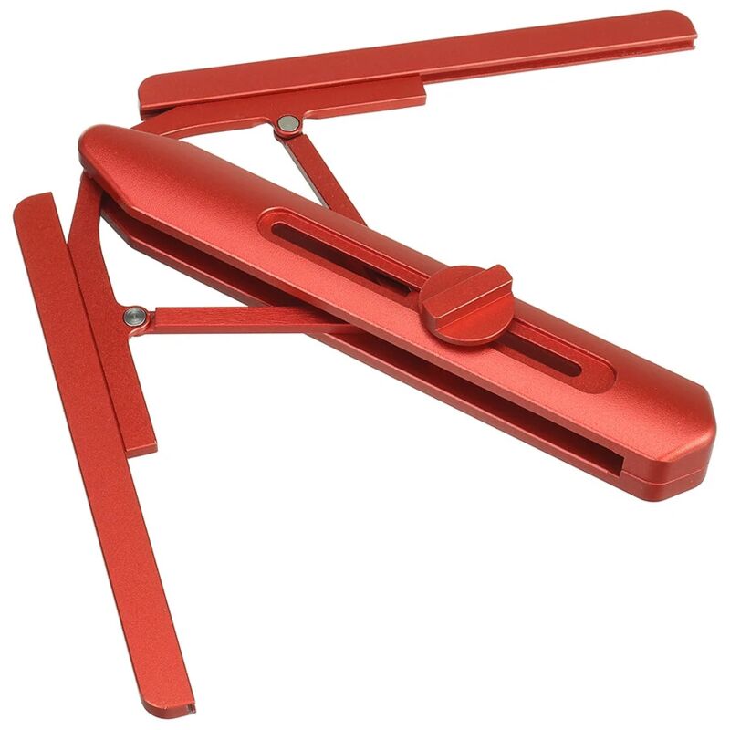 Outil de Table de scie à onglets en alliage d'aluminium rapporteur d'angle pour le travail du bois