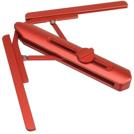 Outil de Table de scie à onglets en alliage d'aluminium rapporteur d'angle pour le travail du bois