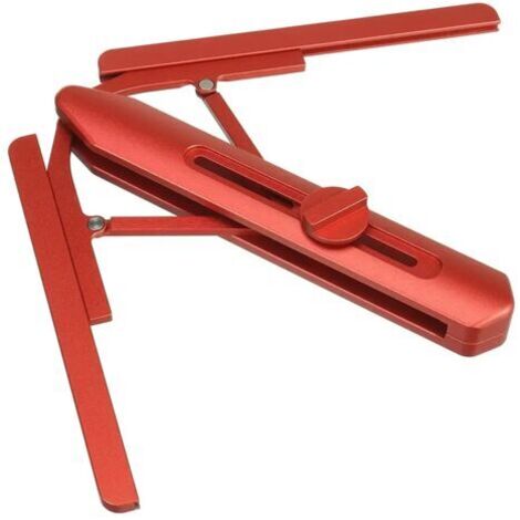 Outil de Table de scie à onglets en alliage d'aluminium rapporteur d'angle pour le travail du bois