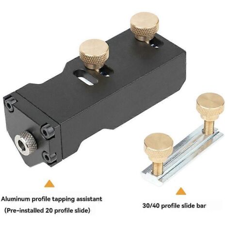 Outil de taraudage manuel pour profilés en aluminium 20/30/40