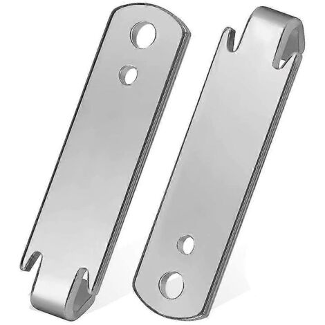 Outil de tension de fil de clôture (lot de 2) - Pince à torsader pour fil de clôture - Gain de temps - Outil pour clôture en fil barbelé - Argenté