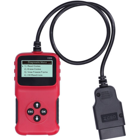 Outil de test automatique d'instrument de vérification de moteur d'effacement de défaut de lecteur de Code de Scanner de Diagnostic OBD2