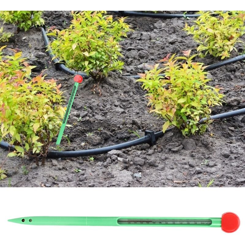 Jeffergarden thermomtre de Sol - Outil de testeur de temprature de thermomtre de Compteur de Sol -10-110 Plant pour Plante de Jardin,Vert