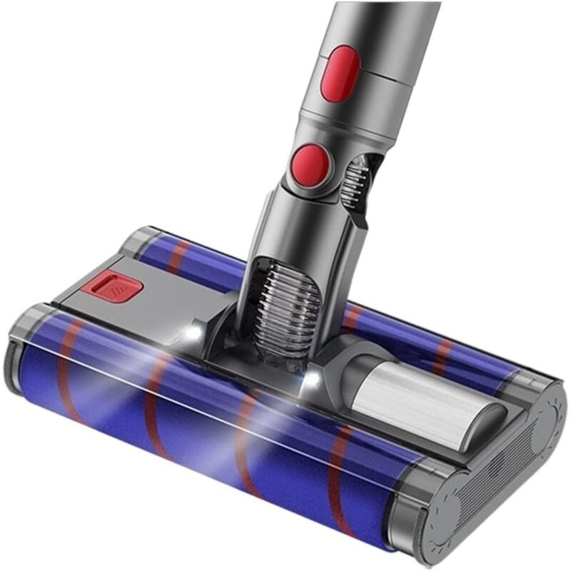 Outil de tête de brosse à sol motorisé. compatible avec Dyson V7 V8 V10 V11 V15. Remplacement de la brosse de sol à Double tête de rouleau