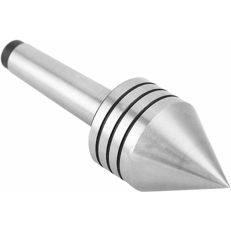 Ersandy - Outil de tournage de tour MT2 Heavy Duty Live Bearing Centre de contre-pointe Métal Bois Outils de tournage sur bois Outil de tour simple
