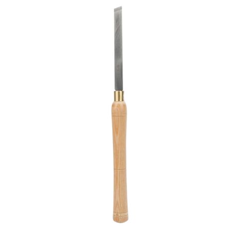 Outil de tournage sur bois, ciseau à bois HSS avec manche en bois dur pour tour à bois, tête oblique 15mm