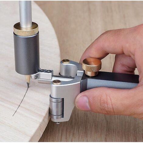 outil De Traage Diy Outils De Traage  Double Usage En Bois Lignes De Dessin Et Arches Multifonctionnelles