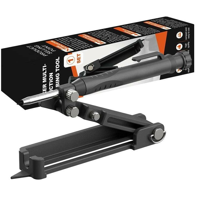 Ensoleille - Outil de traçage multifonctionnel, outil de traçage avec crayon, jauge de contour avec verrou pour une reproduction précise des formes