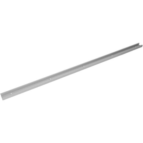 Outil de travail du bois de fixation de dalle coulissante Non poreuse de gabarit de voie d'onglet de fente en T d'alliage d'aluminium (800mm)