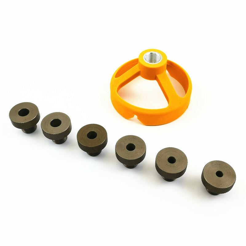 Outil de travail du bois localisateur de Guide de poinçon de forage, dispositif de forage vertical, pour l'ouverture du diamètre est de 5/6/7/8/9 /