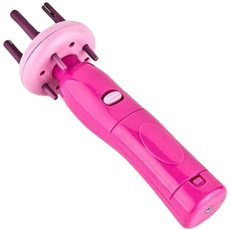 Outil de tressage portable 2024, tresseur automatique Quick Twist Styler (pile non incluse)
