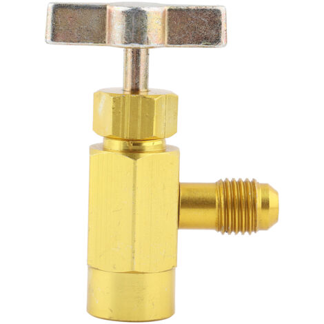 Outil de Valve d'ouvre-bouteille, filetage SAE 1/4 de haute précision pour bouteilles de réfrigérant 1/2ACME TT12141/2ACME TT1214