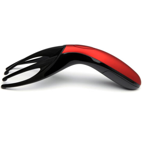 Outil de vibration portatif de massage de poulpe de masseur de griffe de cuir chevelu de tête électrique