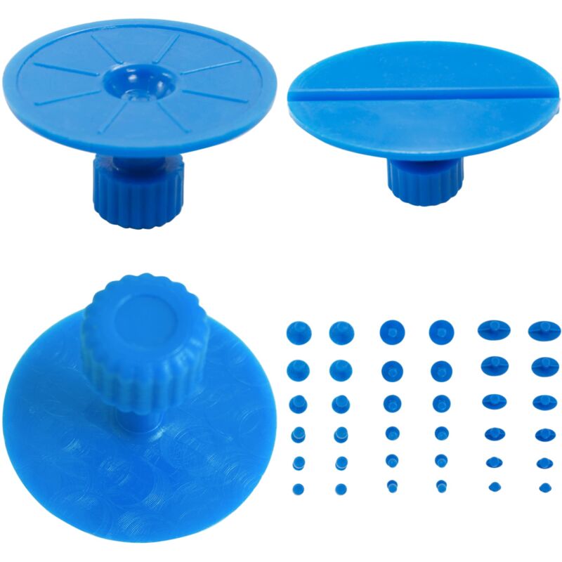 Vidaxl - Outil d'élimination de bosses de voiture 36 pcs - Languettes De Colle - Réparation De Bosses - Kit De Réparation Auto - Outil De Carrossier