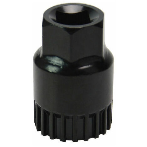 Outil Démontage Démonte Boîtier de Pédalier Extracteur Manivelle pour Vélo VTT Shimano Bottom Bracket Removal Tool Set，noir, une pièce，