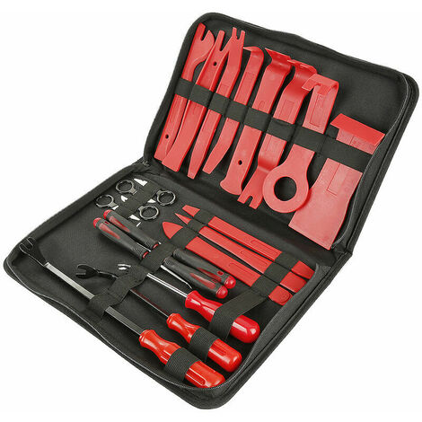 Outil Demontage Garniture 22 Pièces Car Trim Retrait Kit Outils Garnitures Panneau de Voiture Garnitures Porte Auto Outil de Démontage de Panneau pour Tableau Bord de Voiture Accessoires
