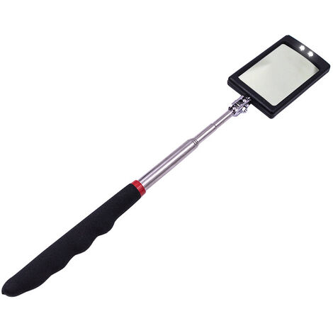 Miroir d'inspection télescopique à LED Miroir d'inspection télescopique à LED
