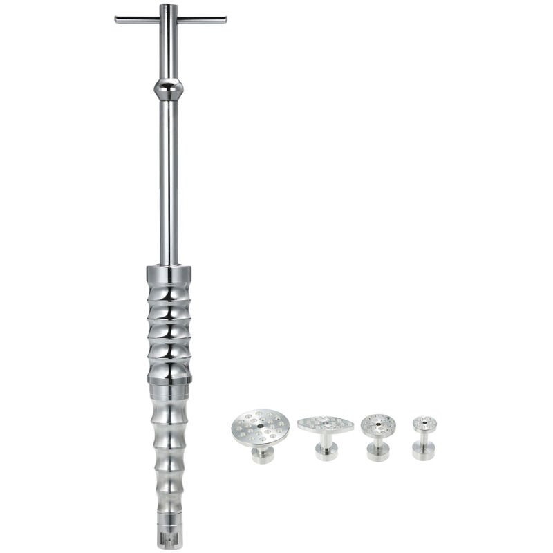 Outil D'Extraction De Barre En T De Marteau Coulissant Extracteur De Reparation De Debosselage De Voiture Avec 4 Onglets En Aluminium