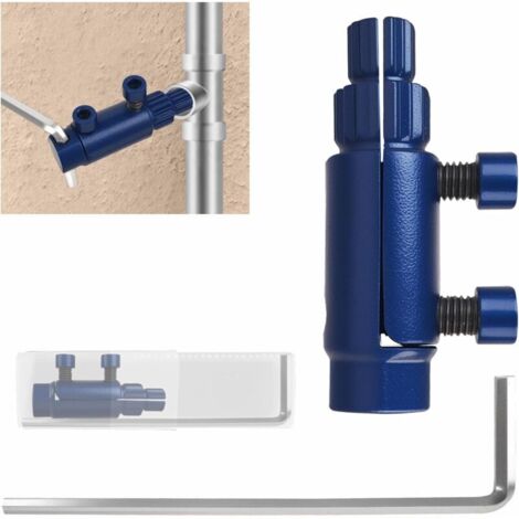 Outil d'extraction de tuyau cassé, pour tuyaux de 1,27 cm(1/2), 1,9 cm(1/4), 2,5 cm(1), élimine facilement les boulons de robinet rouillés/endommagés