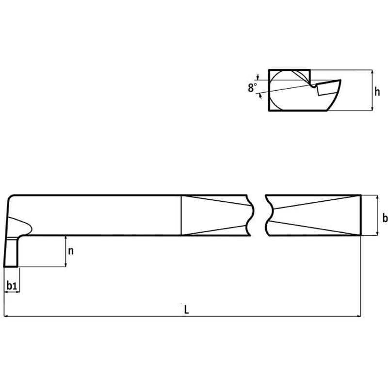 Fervi - Cle a douille longue a choc renforcee 27 mm 1