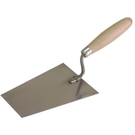 Outil du maçon mega trapezoidal trowel acier inoxydable bois